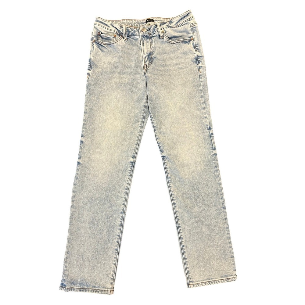 Express Slim Straight Jeans Conscious Edit Light Wash 29x30 Denim 1529